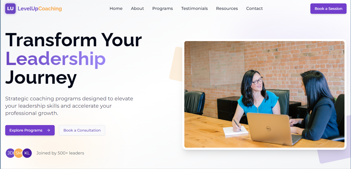 LevelUp Coaching Hub